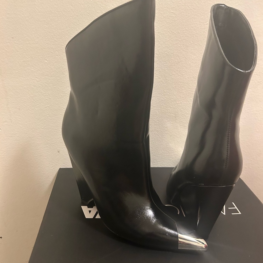 Black Fashion Nova Booties
